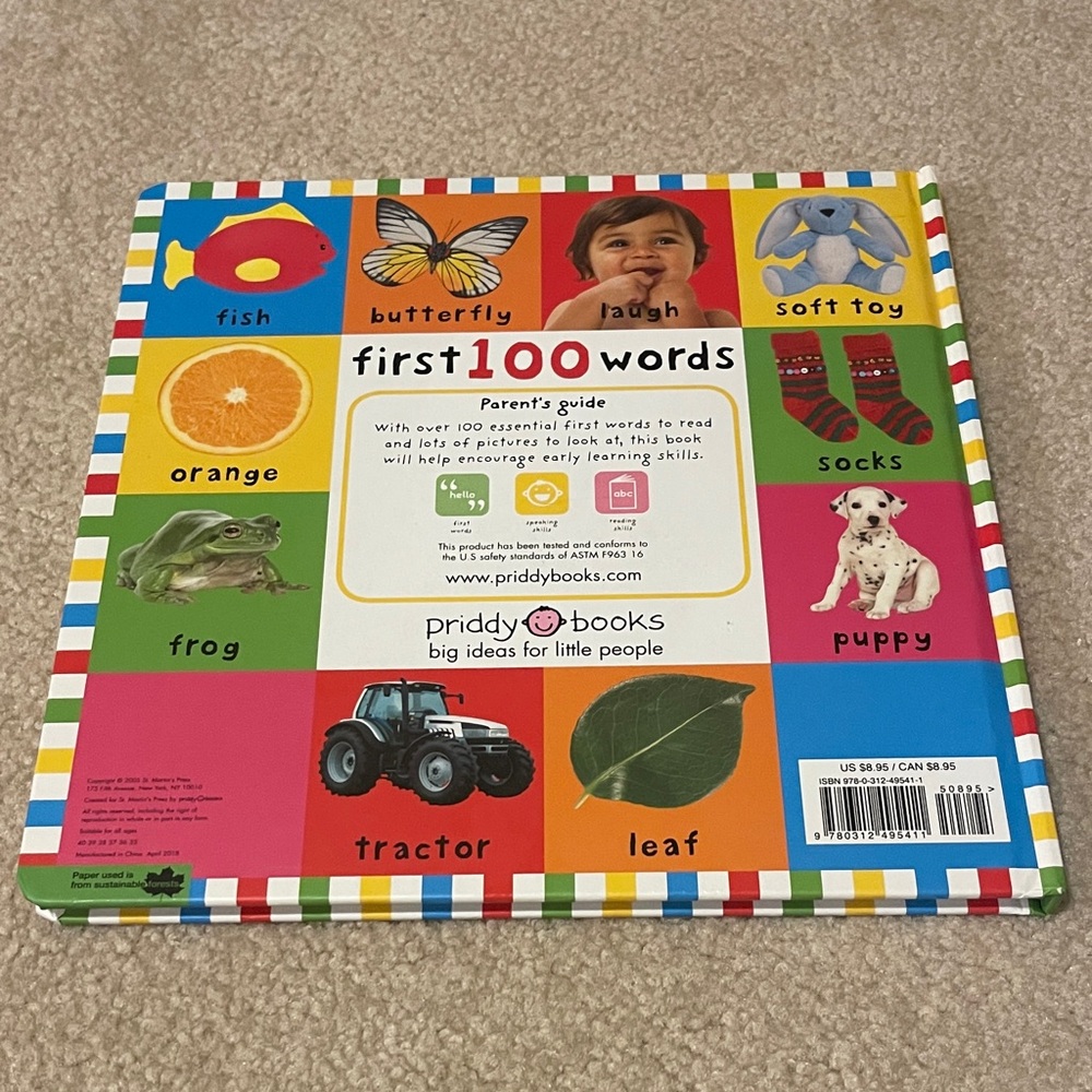 First Words Book - Picture 5 of 5